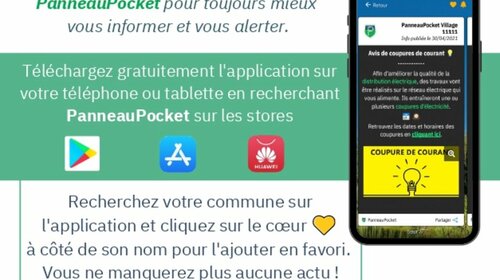 Application Panneau Pocket